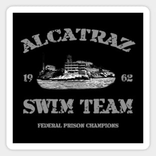 Alcatraz Swim Team Magnet